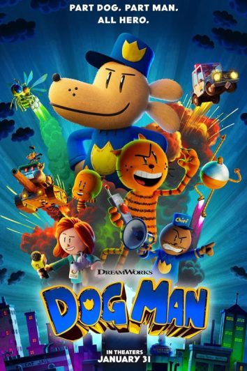 انیمیشن Dog Man 2025 مرد سگی