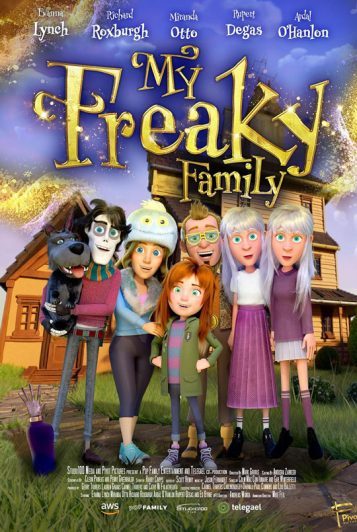 انیمیشن My Freaky Family 2024 خانواده عجیب من