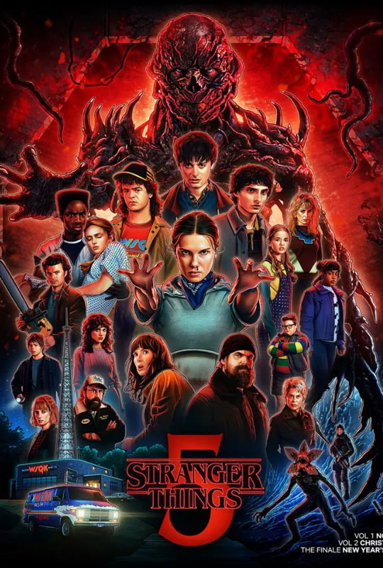 سریال Stranger Things چیزهای عجیب فصل پنجم