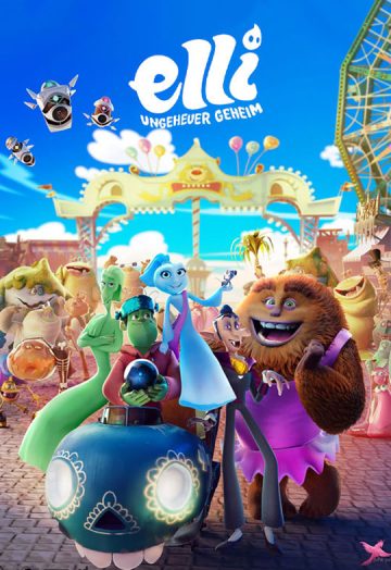 انیمیشن Elli and the Ghostly Ghost Train 2024 الی و قطار ارواح