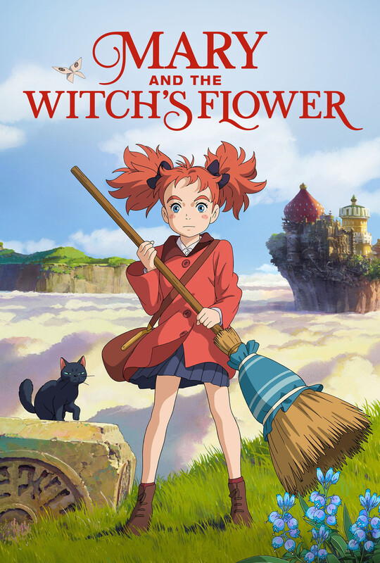 انیمه Mary and the Witch’s Flower 2017 ماری و گل جادوگر