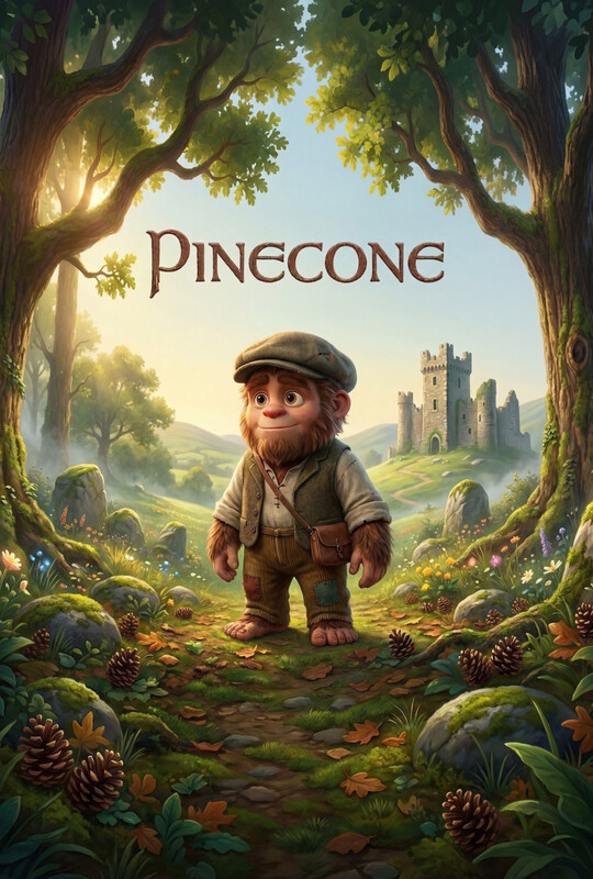 انیمیشن Pinecone 2026 میوه کاج